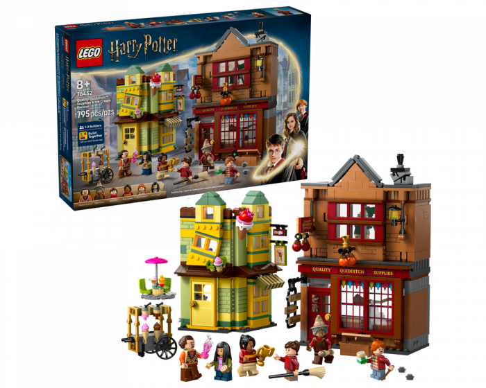 LEGO Harry Potter Quality Quidditch Supplies & Ice Cream Parlour