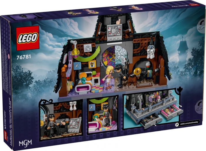 LEGO Wednesday Wednesday & Enid's Dorm Room