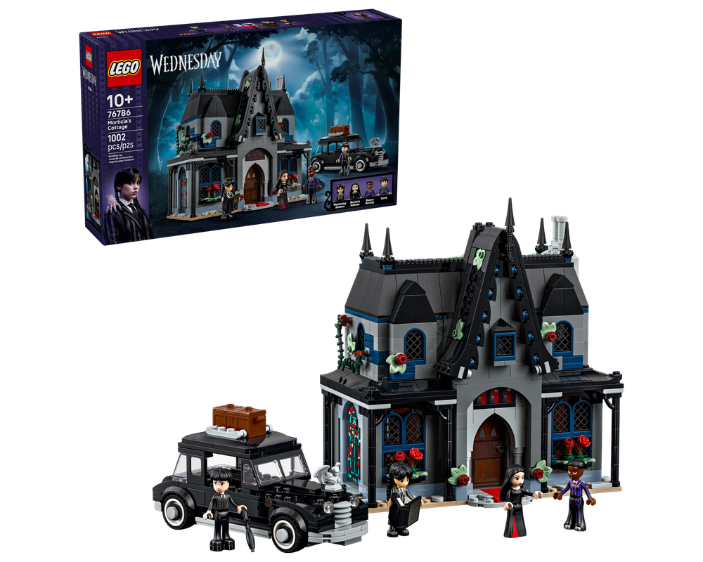 LEGO Wednesday Morticia's Cottage