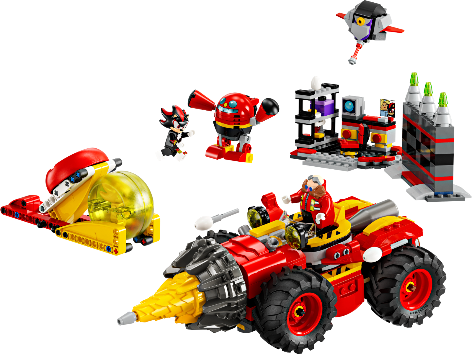 LEGO Sonic the Hedgehog Super Sonic vs Egg Drillster