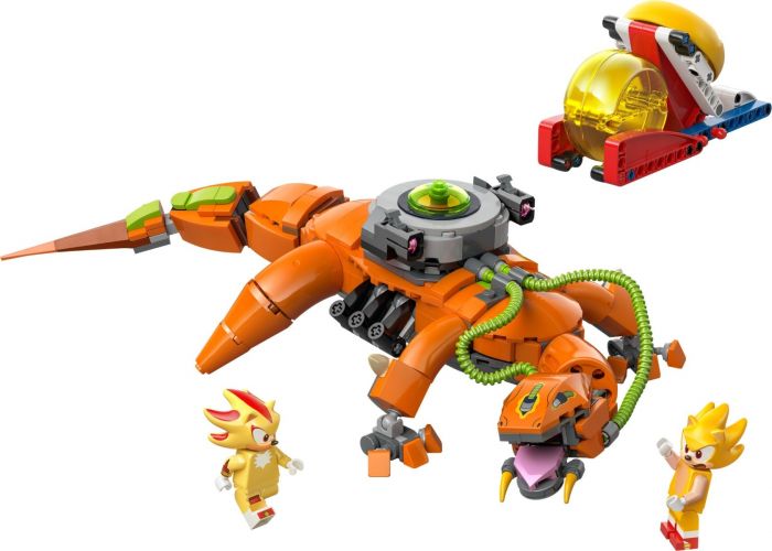 LEGO Sonic the Hedgehog Super Shadow vs Biolizard