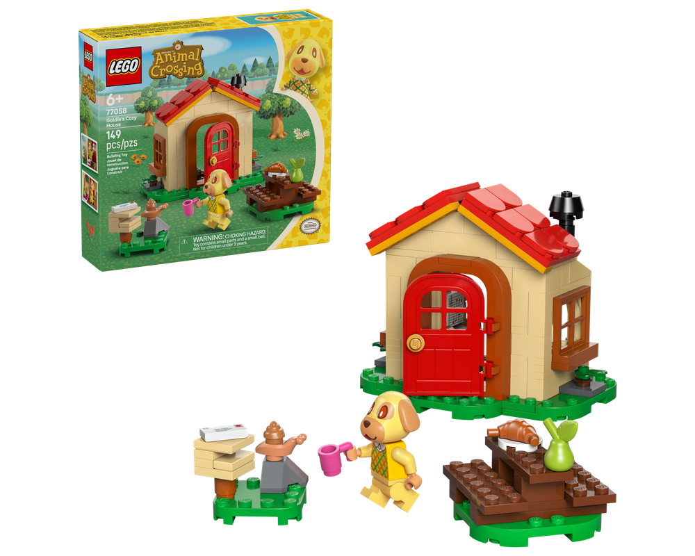 LEGO Animal Crossing Goldie's Cosy House