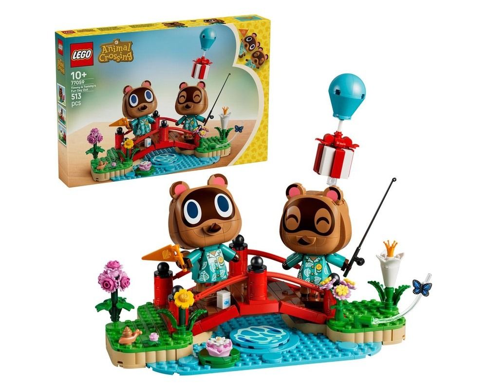 LEGO Animal Crossing Timmy & Tommy's Fun Day Out
