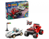 LEGO Sonic the Hedgehog Silver's Car vs Knuckles Monster Truck