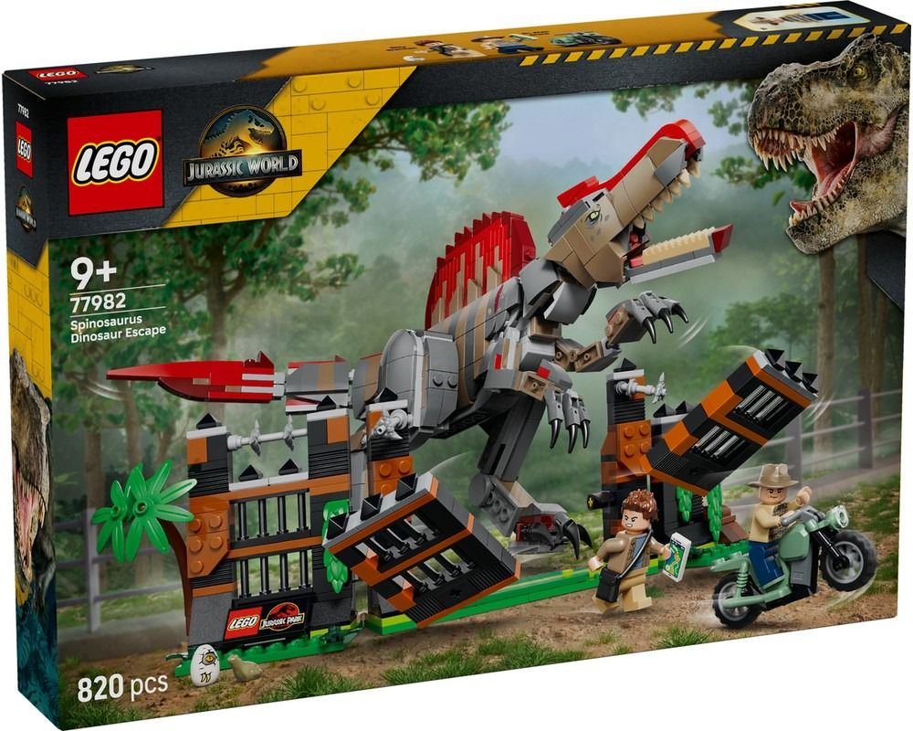 LEGO Jurassic World Spinosaurus Dinosaur Escape