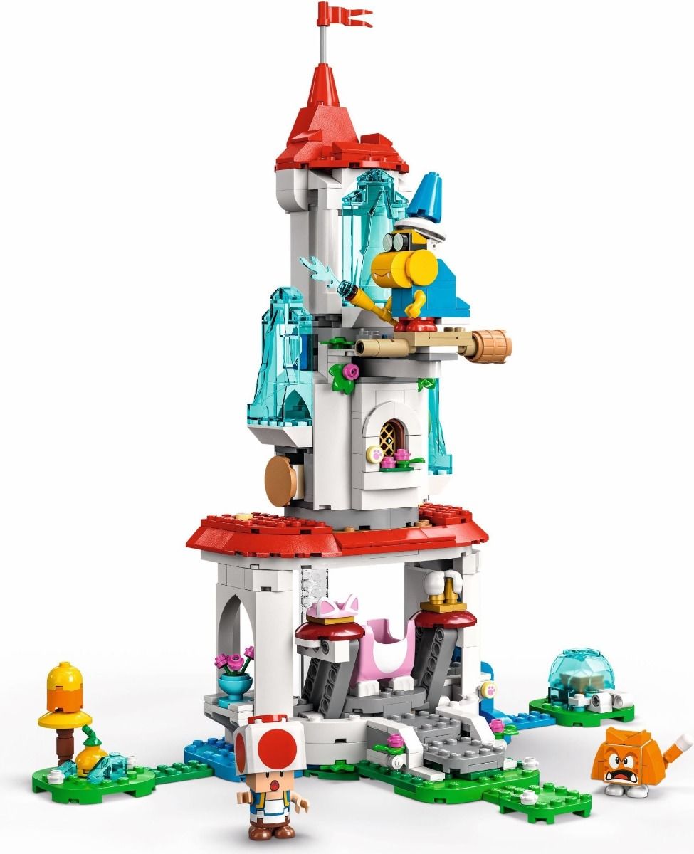 LEGO Super Mario Cat Peach Suit and Frozen Tower Expansion Set
