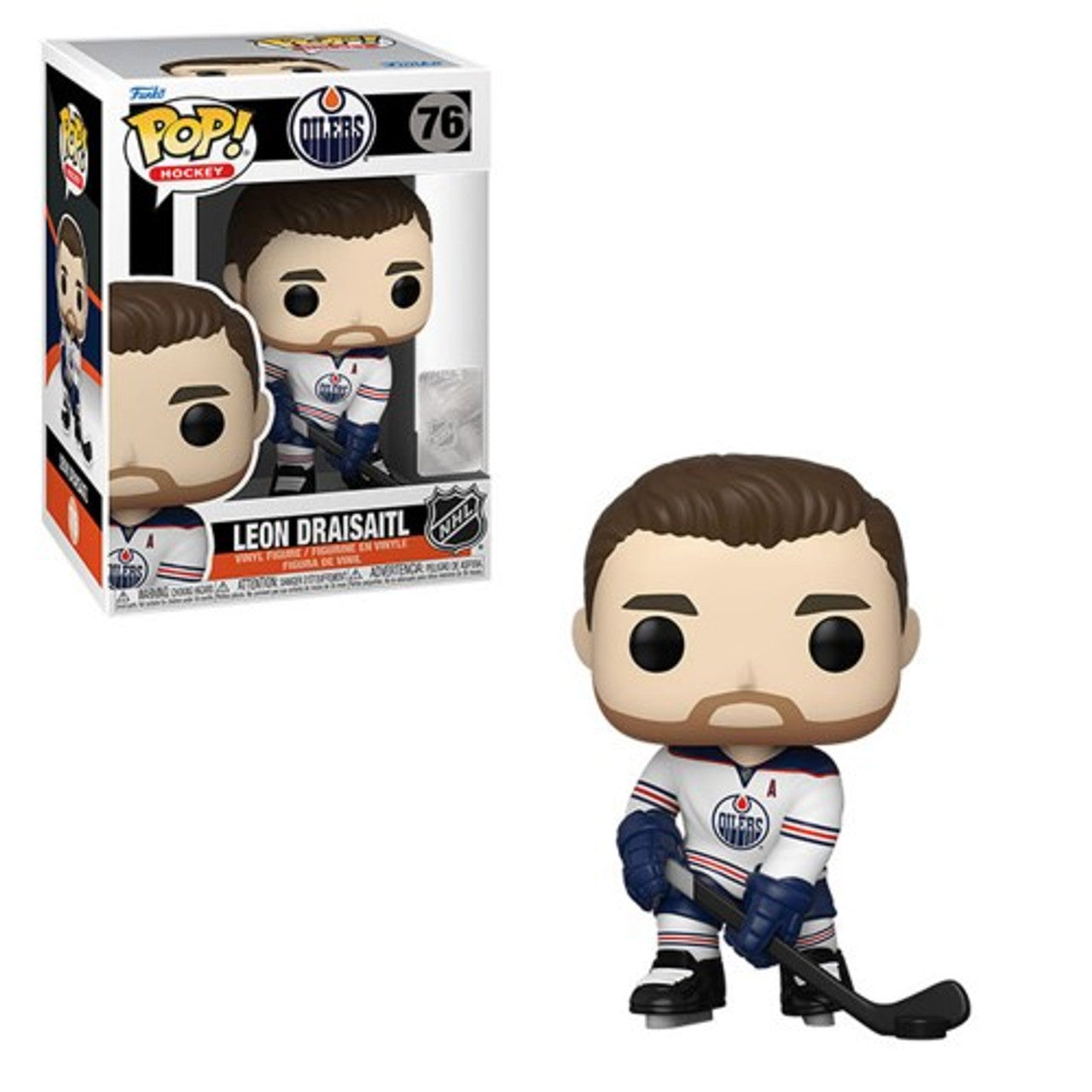 Pop! Series 6 Leon Draisaitl Edmonton Oilers Road Uniform NHL