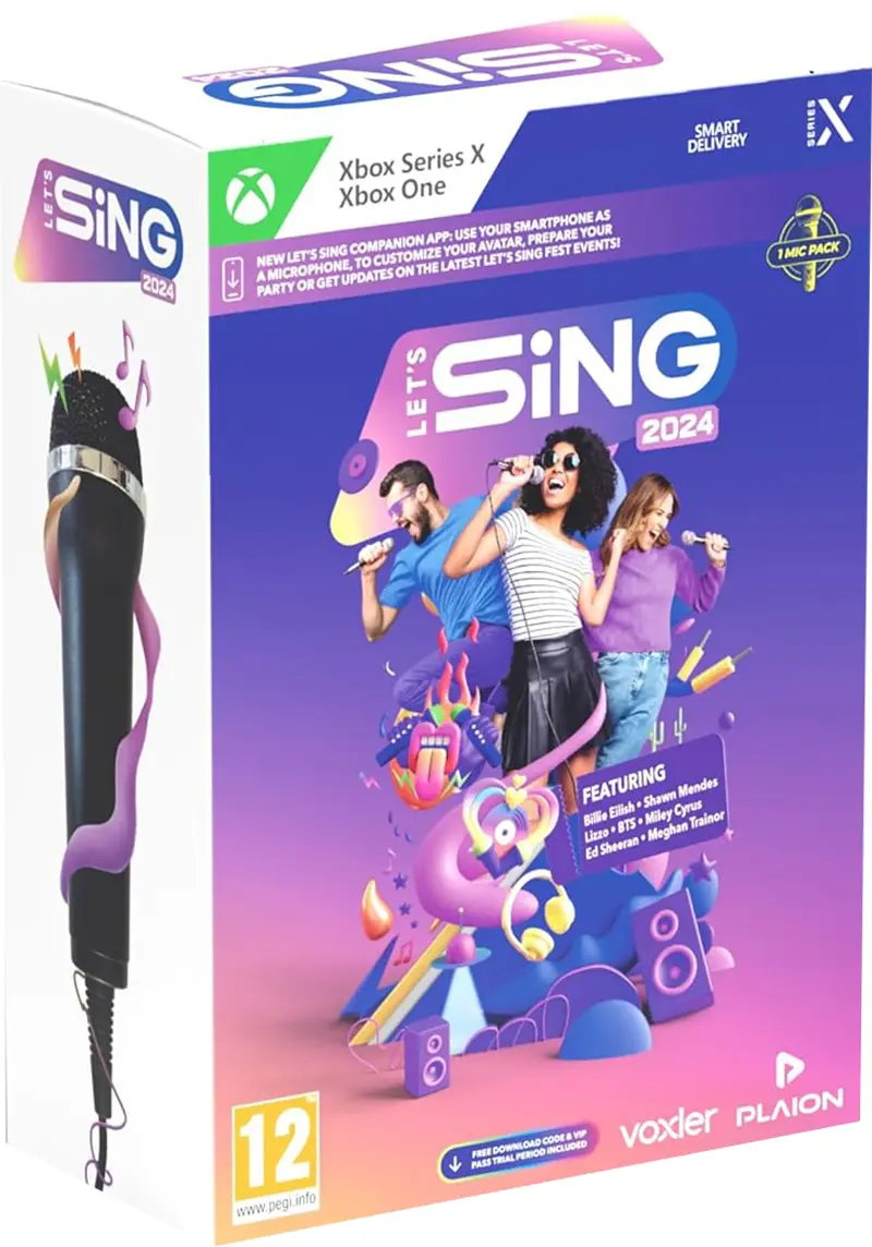 Let's Sing 2023 + Mic XBOX SERIES X