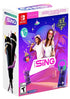 Let's Sing 2025 + Double Mic Nintendo Switch