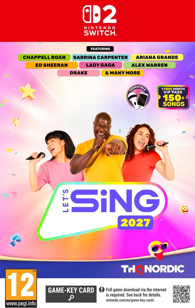 Let's Sing 2027 Nintendo Switch 2