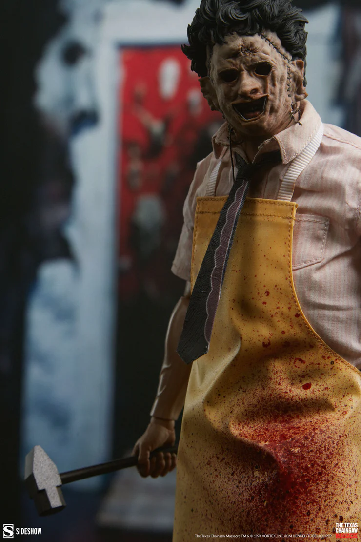 Sideshow Collectibles Texas Chainsaw Massacre Sixth Scale Figure Leatherface Killing Mask