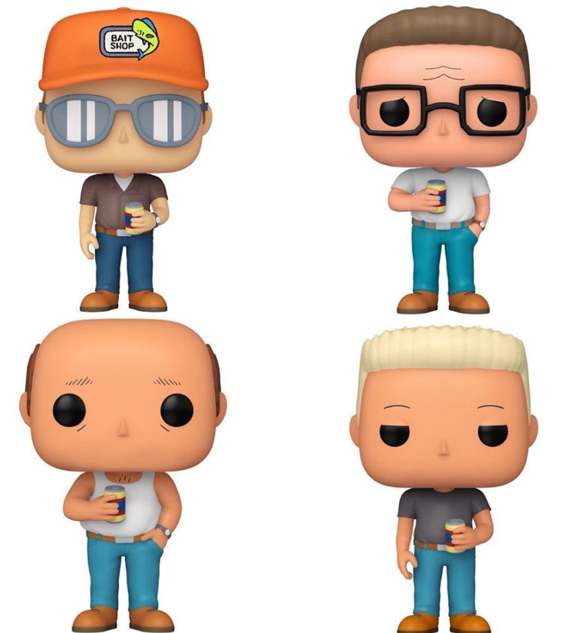 Pop! Television Complete Set 4 King of the Hill