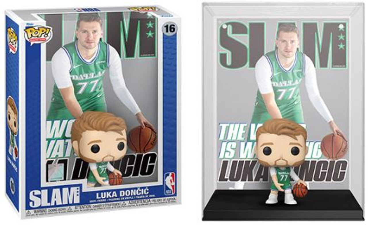Pop! NBA Slam Cover Luka Doncic Dallas Mavericks