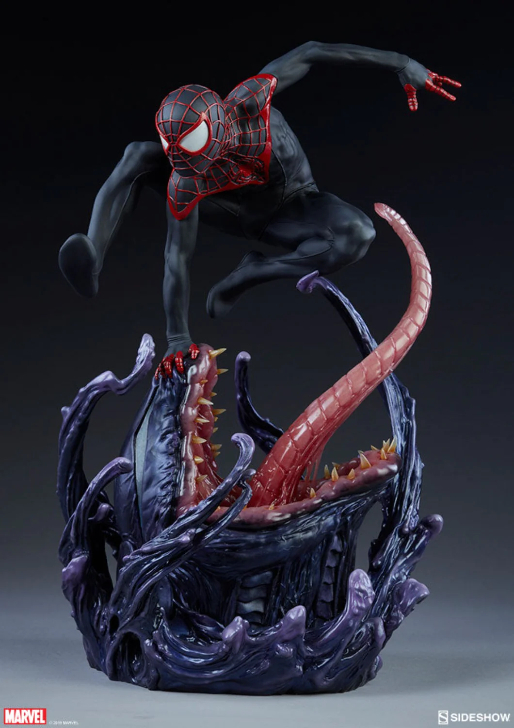 SIDESHOW SPIDERMAN MILES MORALES PREMIUM FORMAT 1/4 SCALE