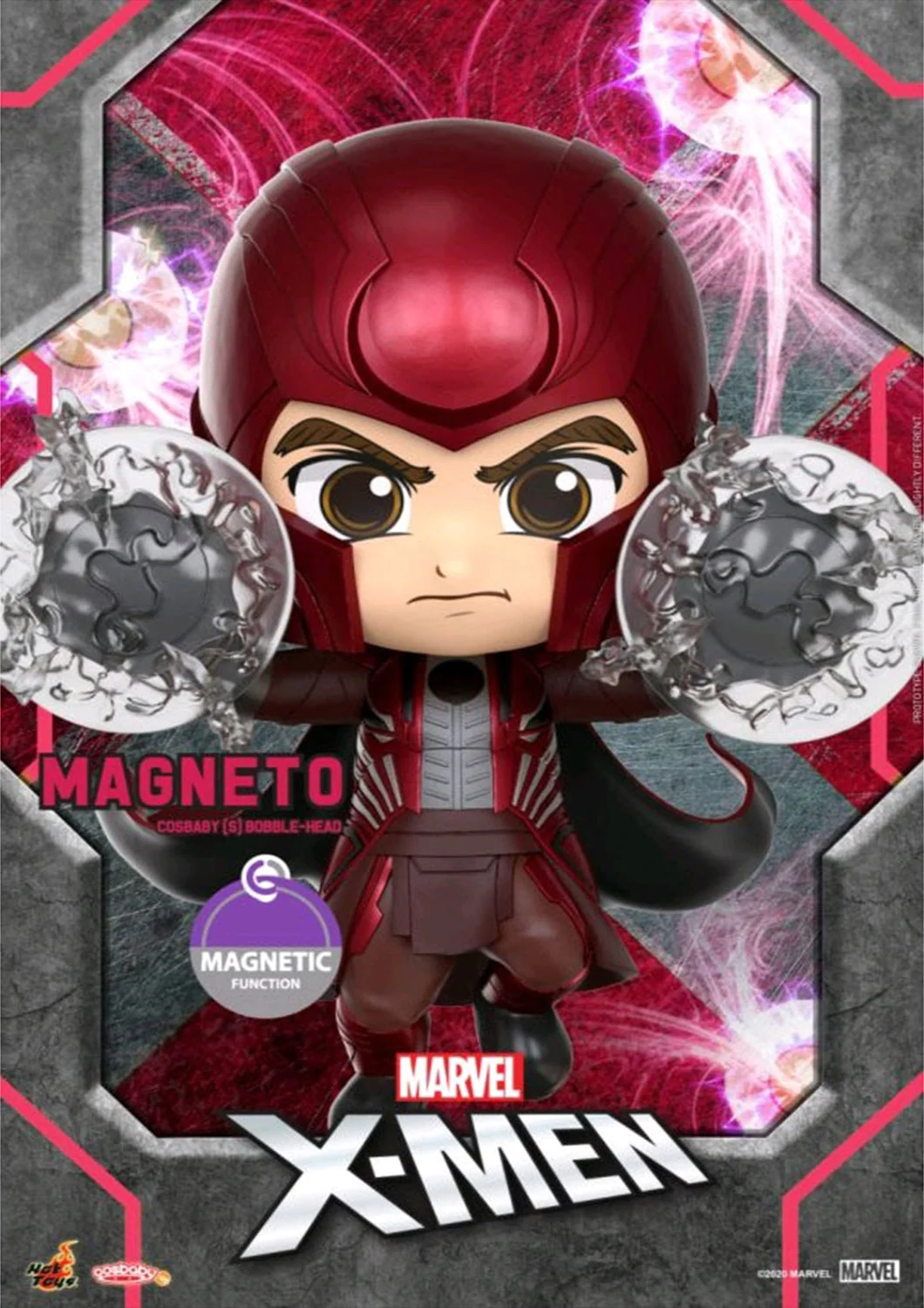 COSBABY X-MEN MAGNETO BOBBLE-HEAD