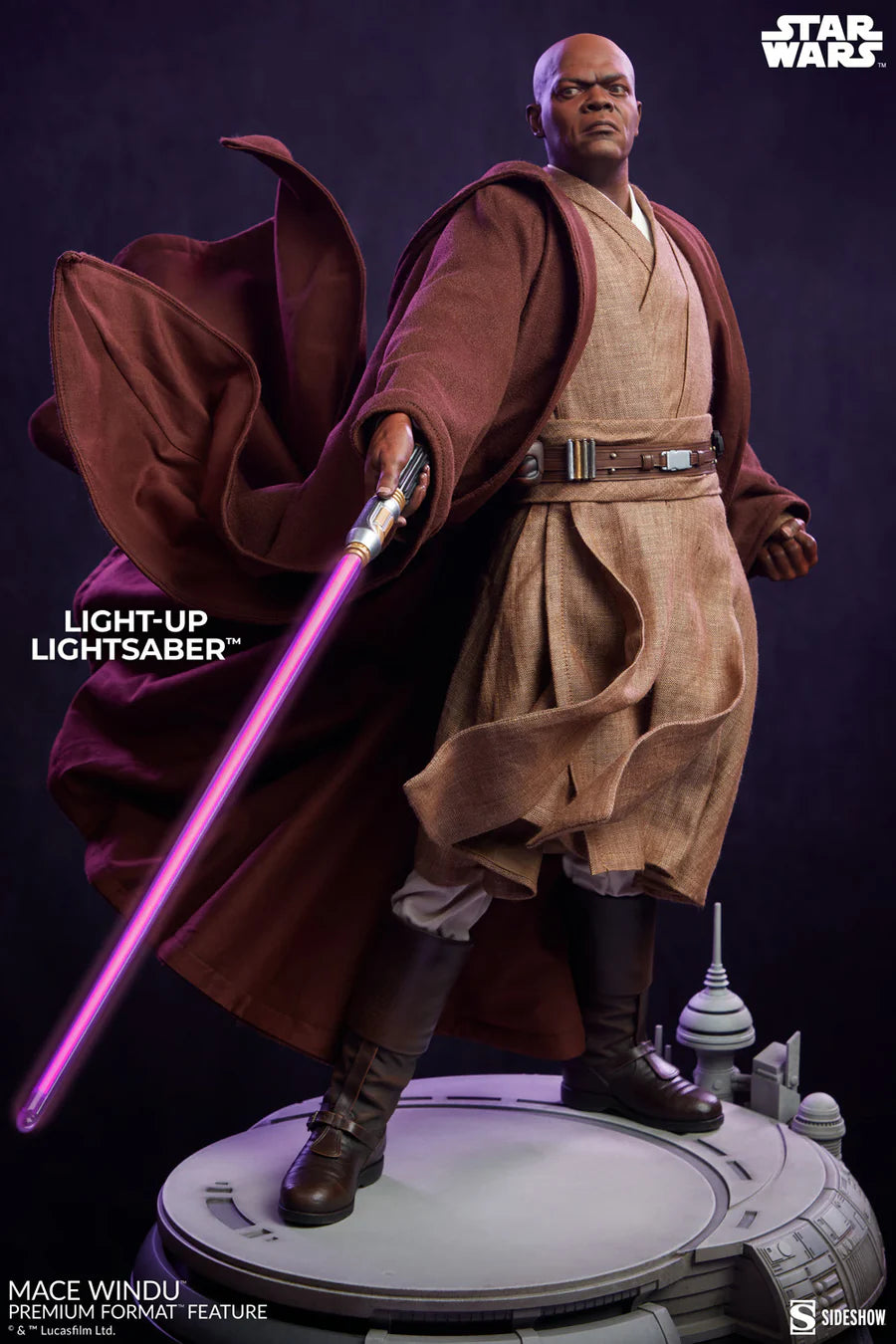 Star Wars Episode III Revenge of the Sith Mace Windu Premium Format Figure Statue