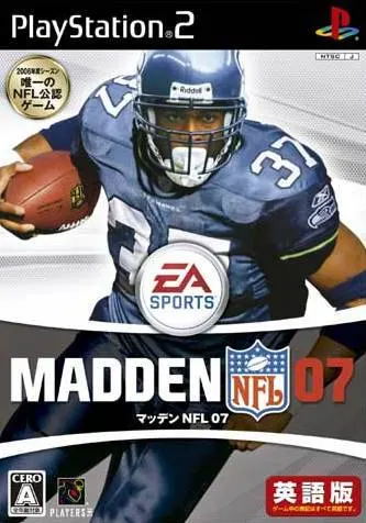 Madden NFL 07 Playstation 2