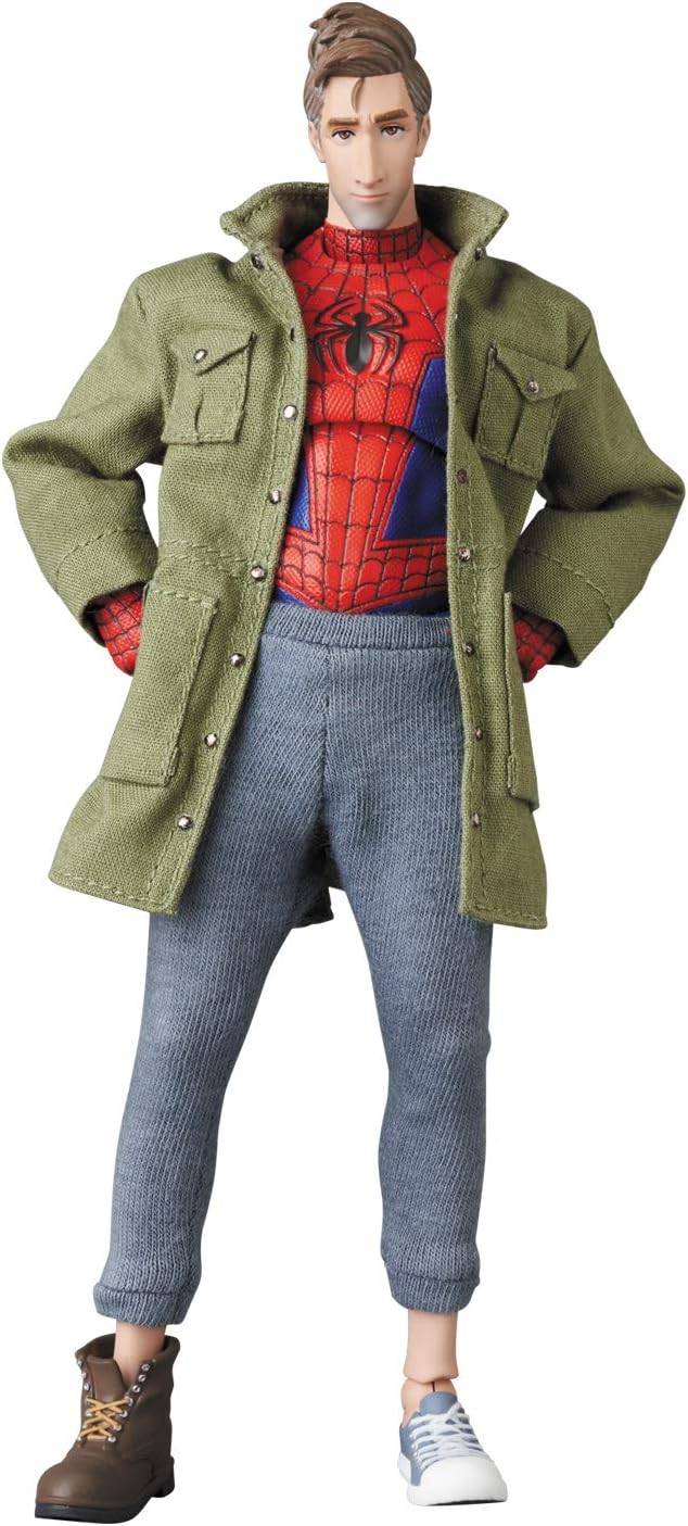 MAFEX Spider-Man Into the Spider-Verse Spider-Man Peter B Parker Renewal Ver