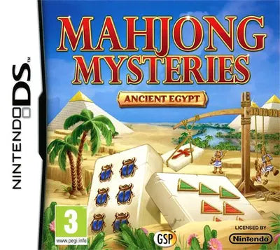 Mahjong Mysteries: Ancient Egypt Nintendo DS