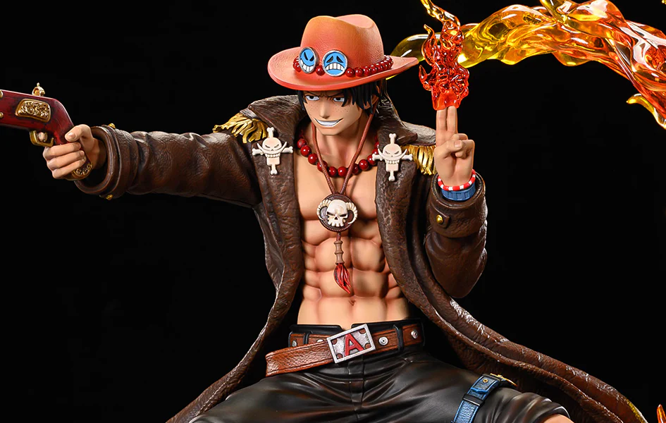 PORTGAS D. ACE 1/4 SCALE STATUE