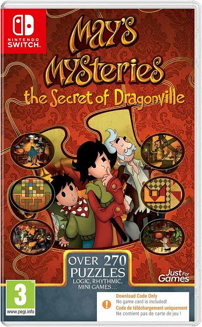 May's Mysteries: The Secret of Dragonville (Code in a box) Nintendo Switch