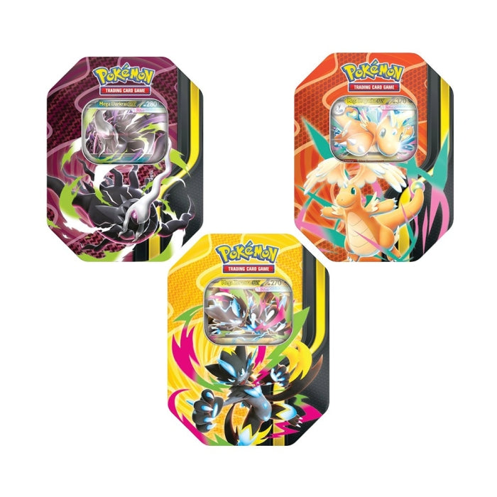Pokemon Mega Forces 3-Tin Lot