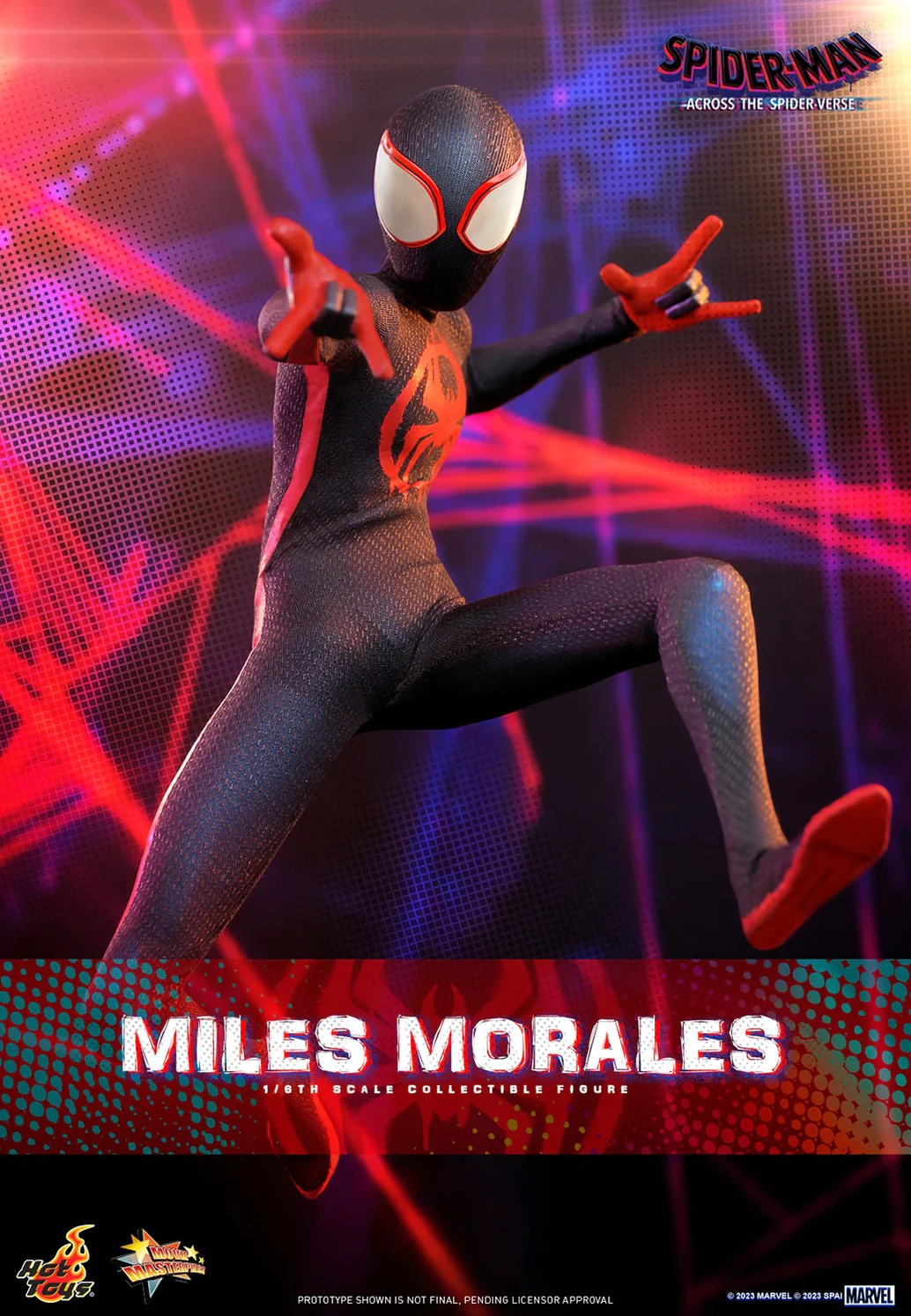 Marvel Spider-Man Across The Spider-Verse Spider-Man Miles Morales 1/6 Scale Collectible Figure