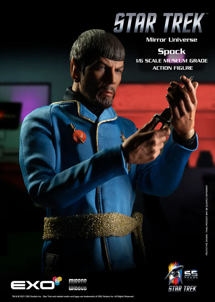 Star Trek The Original Series Mirror Universe Spock 1/6 Scale 12" Collectible Figure
