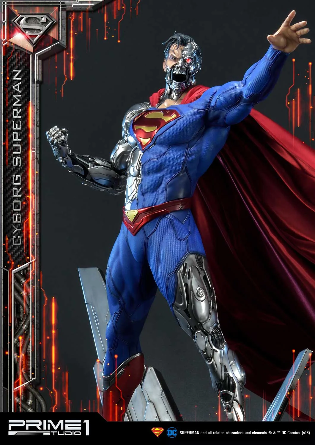 PRIME 1 STUDIO DC SUPERMAN COMICS 1/3 CYBORG SUPERMAN REGULAR VERSION