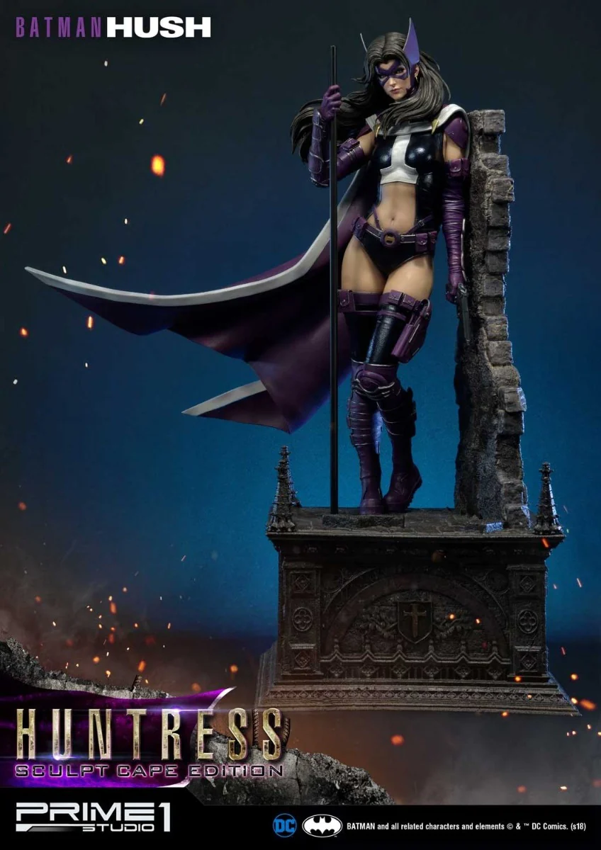 PRIME 1 STUDIO DC BATMAN HUSH COMICS HUNTRESS SCULPT CAPE 1/3 SCALE