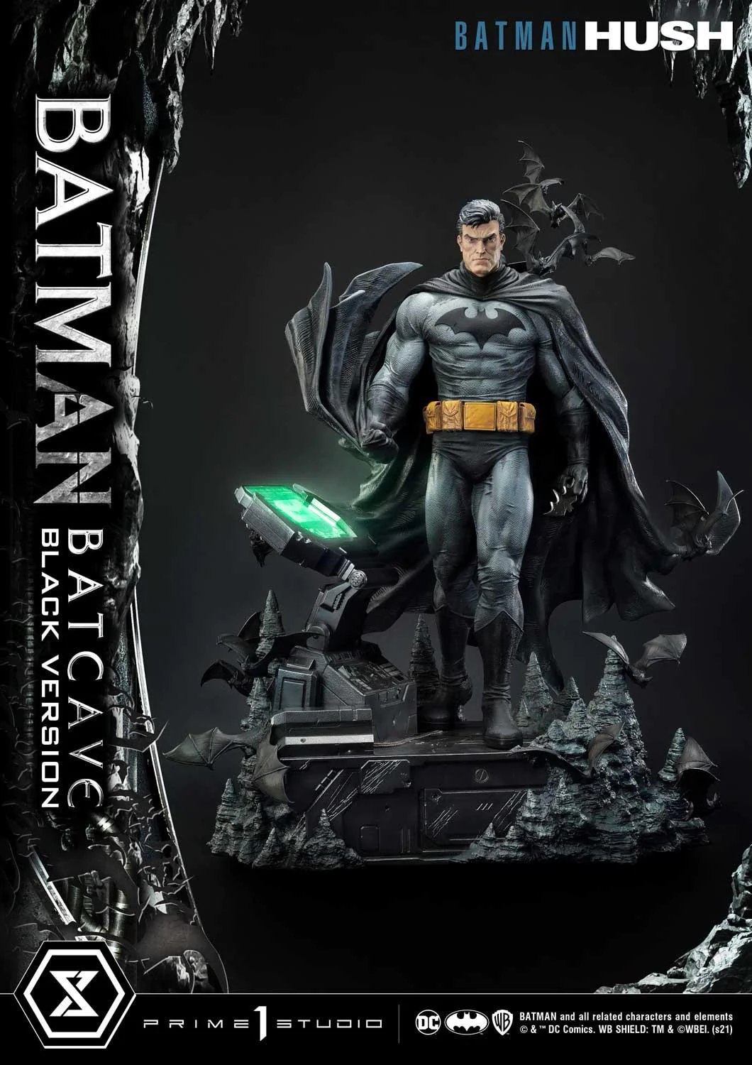 PRIME 1 STUDIO DC BATMAN BATCAVE BLACK VERSION