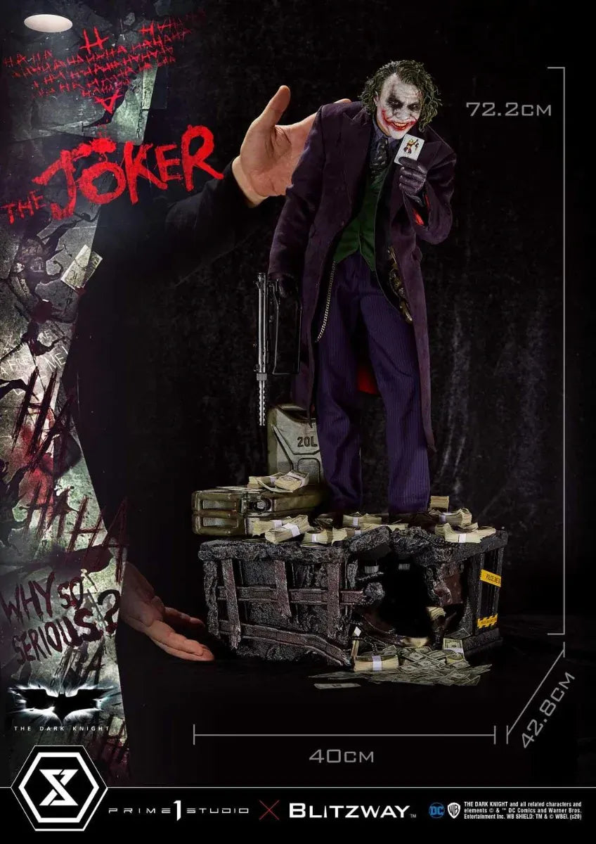 PRIME 1 STUDIO DC BLITZWAY 1/3 THE JOKER HEATH LEDGER