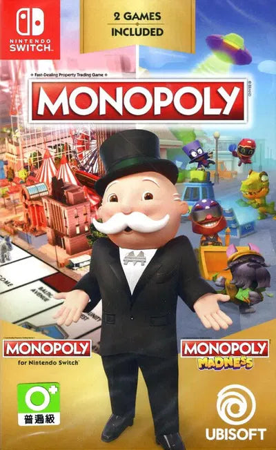 Monopoly and Monopoly Madness (English) NINTENDO SWITCH