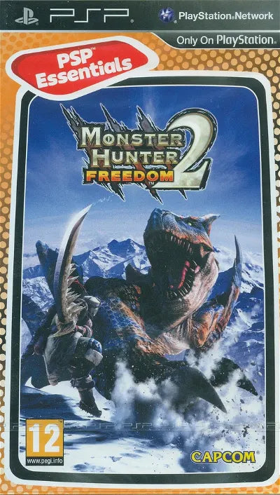 Monster Hunter Freedom 2 PSP Essentials Sony PSP