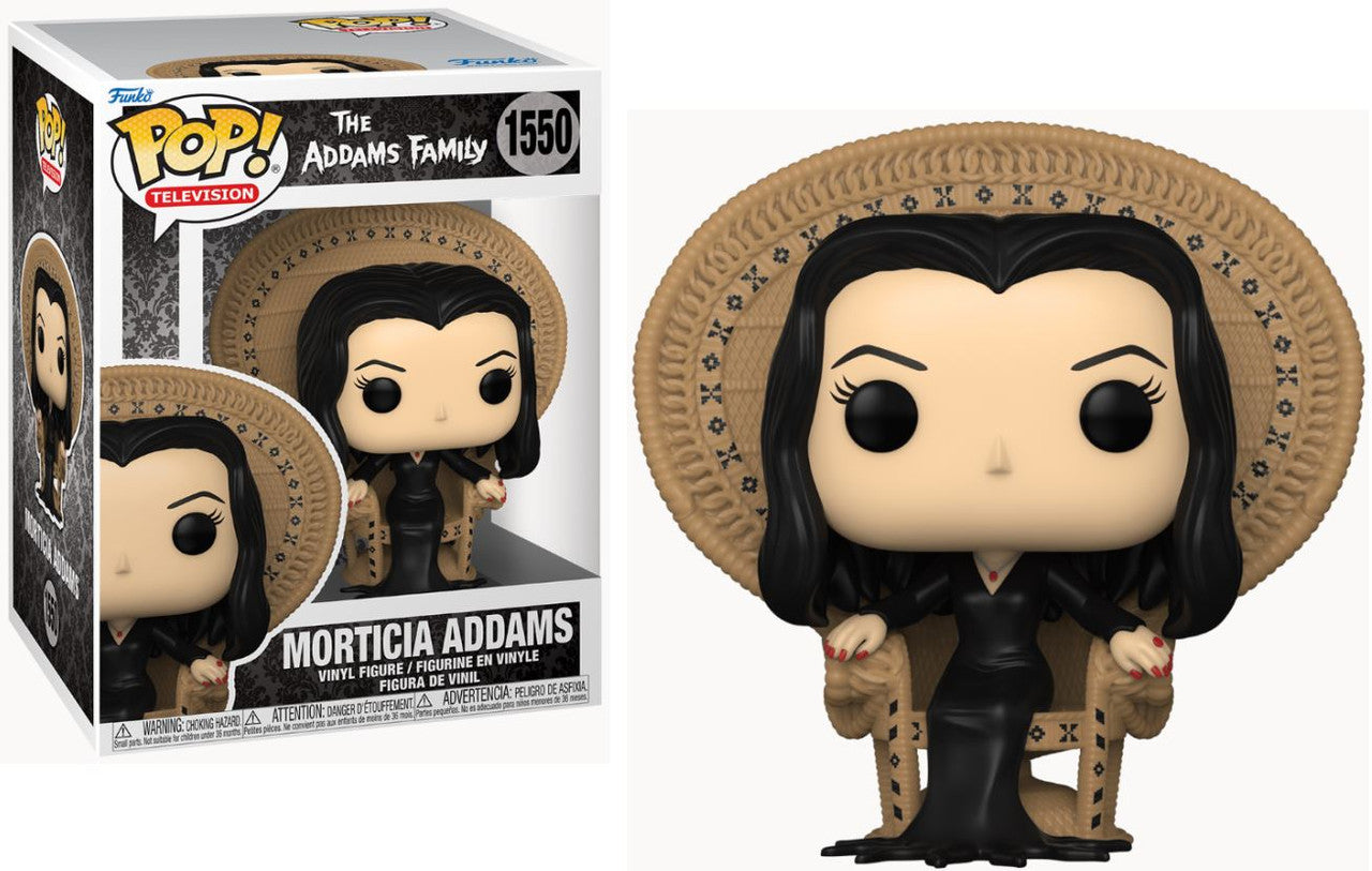 Addams Family Classics Pop! Premium Morticia in Chair