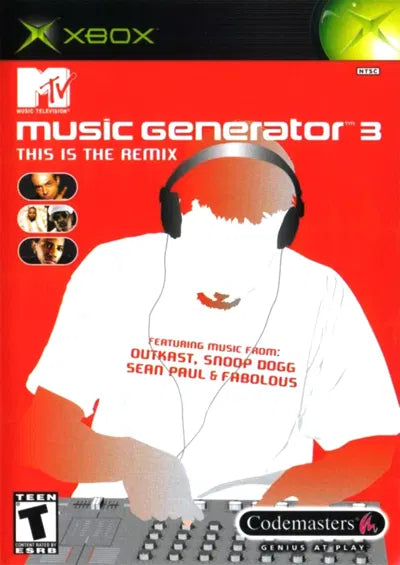 MTV Music Generator 3: This Is the Remix Xbox