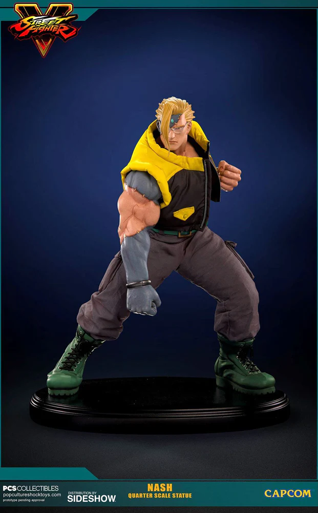 Street Fighter 5 Statue Nash