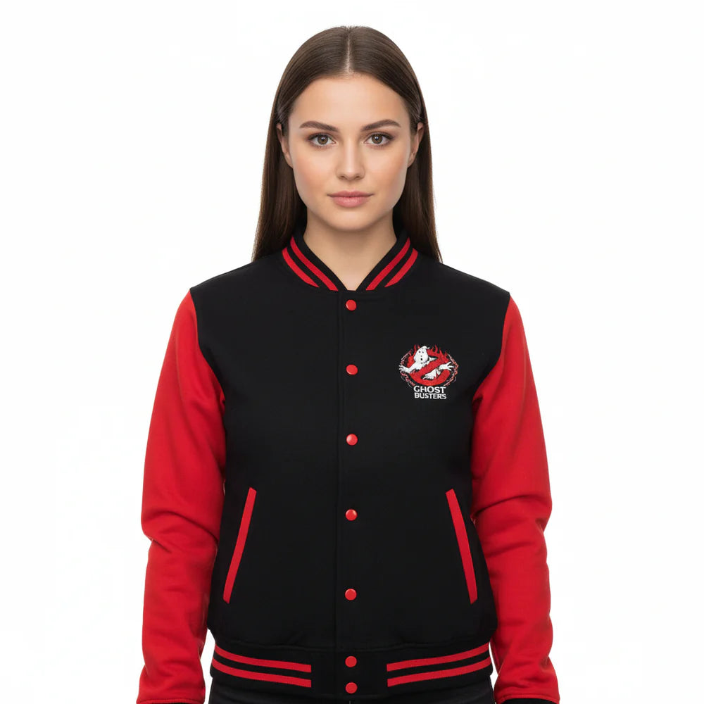 Official Ghostbusters Classic Logo Teddy Jacket