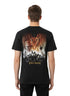 Lord of the Rings Official Black with Front and Back Prints T-shirt