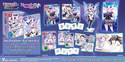 Neptunia Game Maker R:Evolution / Neptunia: Sisters VS Sisters Day One Edition Dual Pack Plus NINTENDO SWITCH