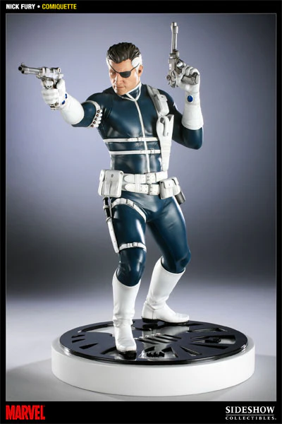 Sideshow Collectibles Marvel Polystone Statue Nick Fury