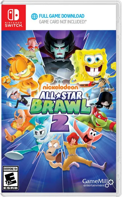 Nickelodeon All-Star Brawl 2 (Code in a box) NINTENDO SWITCH