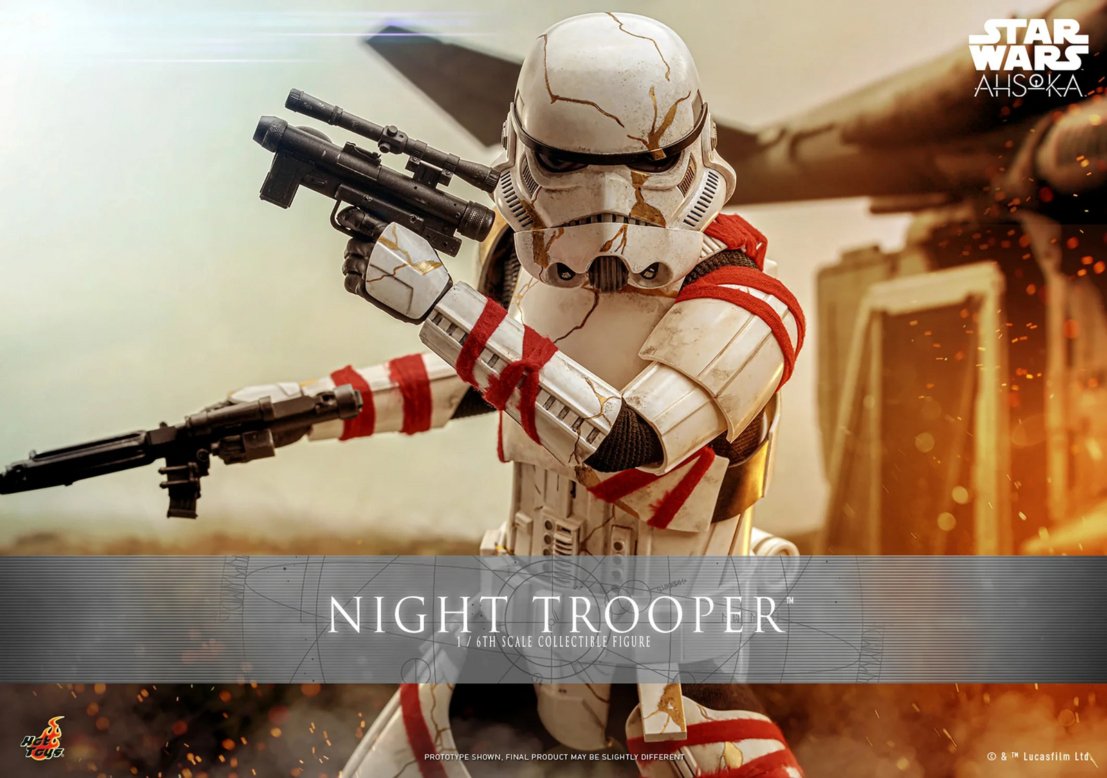 Star Wars Ahsoka Night Trooper 1/6 Scale 12