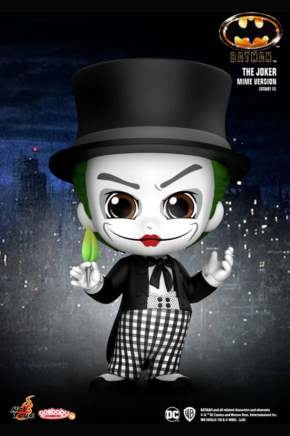 COSBABY BATMAN 1989 JOKER MIME VERSION