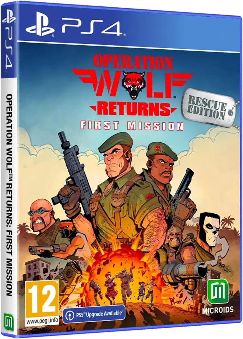 Operation Wolf Returns: First Mission [Rescue Edition] PLAYSTATION 4