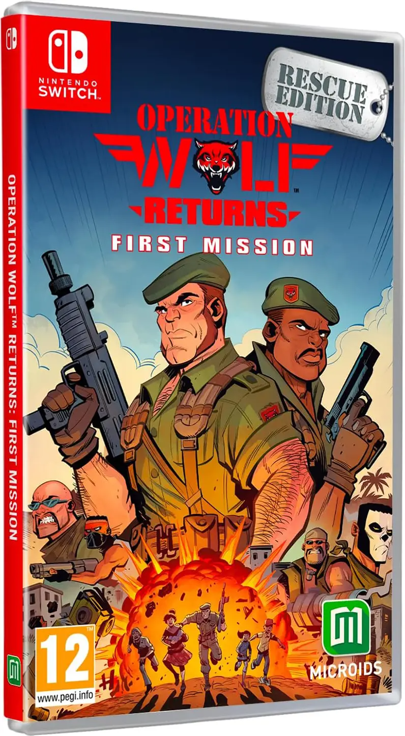 Operation Wolf Returns: First Mission [Rescue Edition] Nintendo Switch