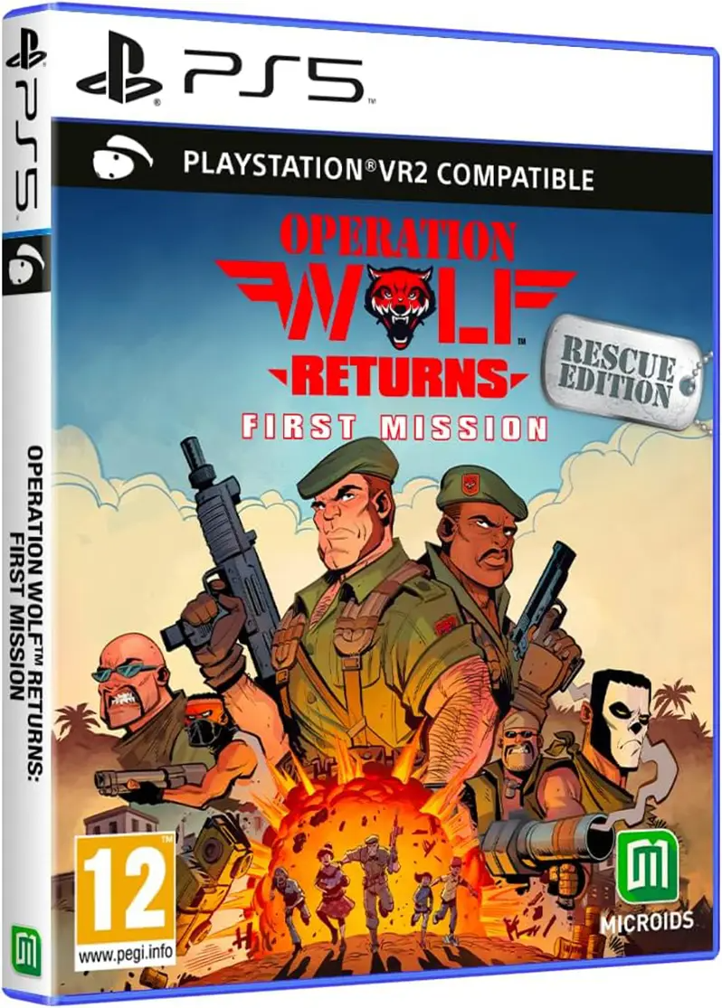 Operation Wolf Returns: First Mission [Rescue Edition] PLAYSTATION 5