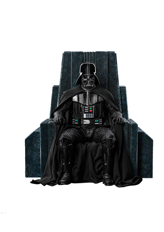 DARTH VADER ON THRONE 1/10 ART SCALE