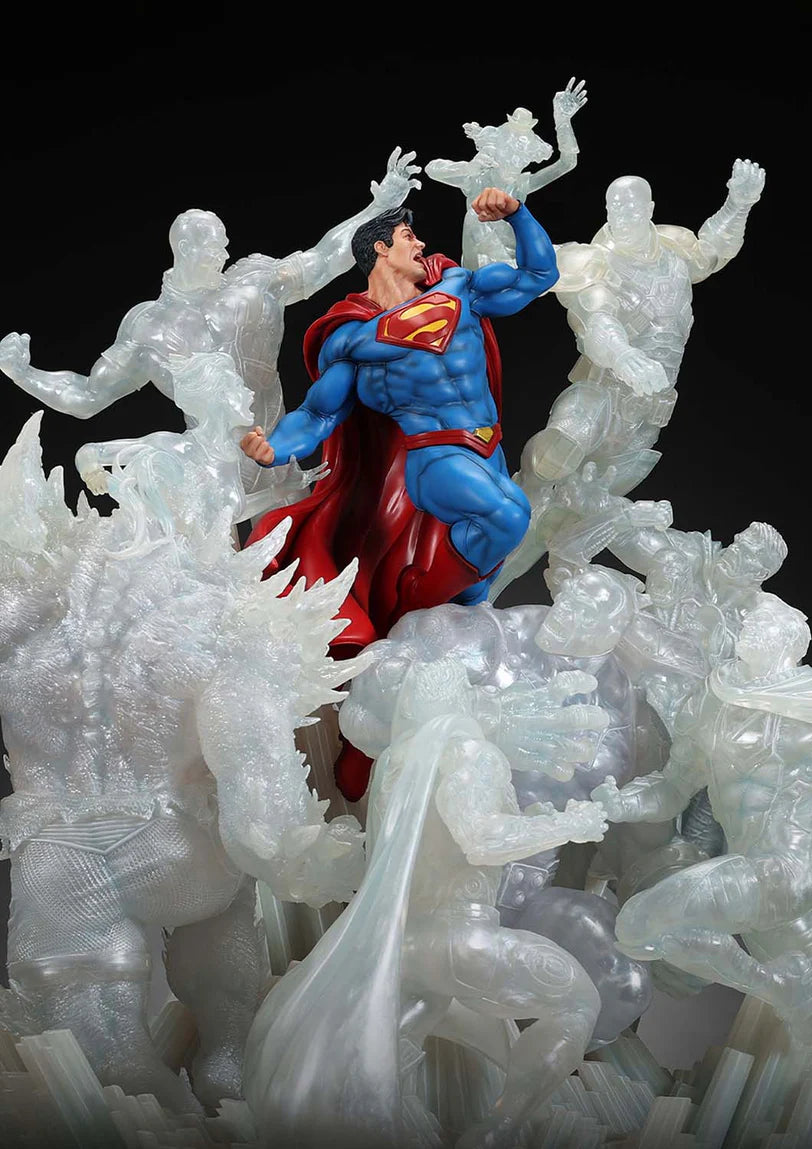 DC SUPERMAN JUSTICE BY DAVID FINCH 1:6 SCALE ICE VERSION