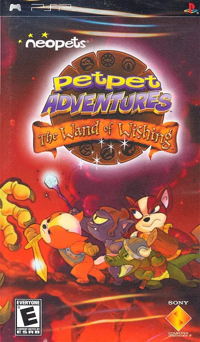 Neopets Petpet Adventures: The Wand of Wishing Sony PSP